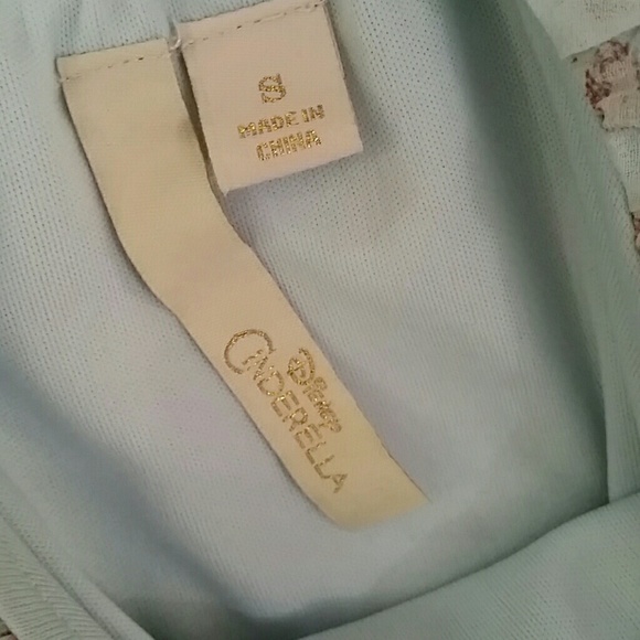 Disney Cinderella Size Small Juniors Dress Long Sheer Spaghetti Strap - Picture 5 of 8